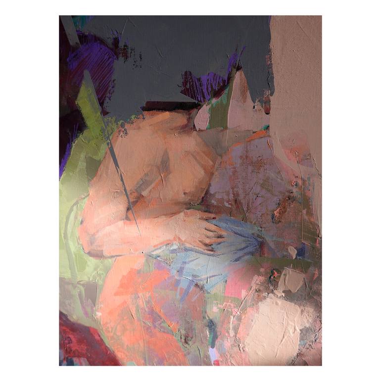 Original Baroque Classical Mythology Painting by Artist Gocha Meg Stankiewicz