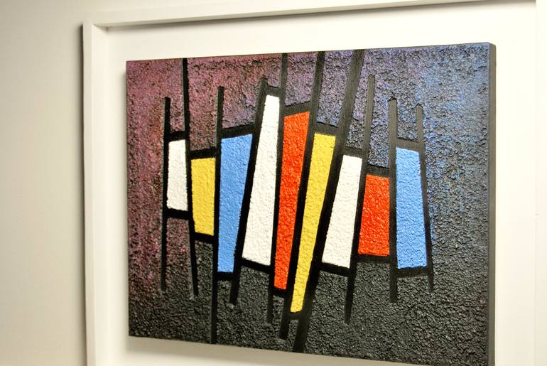 Original Modern Abstract Painting by Angelo Dottori