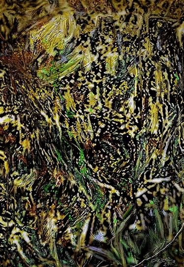 Print of Expressionism Nature Mixed Media by Richard Raveen Chester