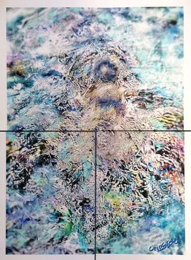 Print of Conceptual Seascape Mixed Media by Richard Raveen Chester