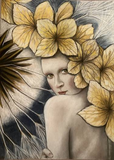 Original Floral Drawings by Maria Romano