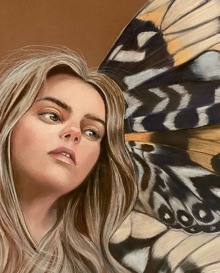 Original Conceptual People Drawing by Maria Romano