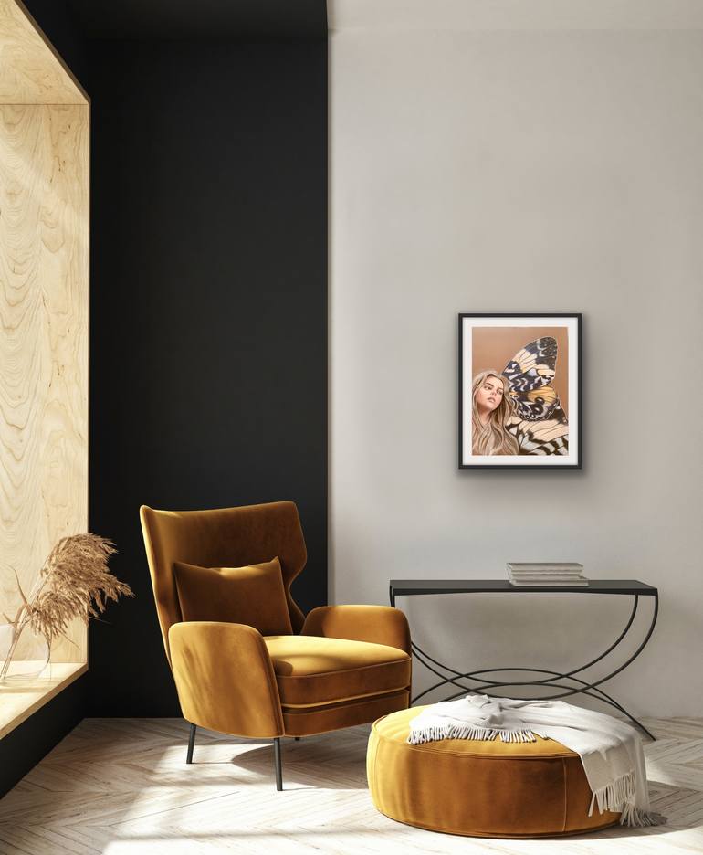 Original Conceptual People Drawing by Maria Romano