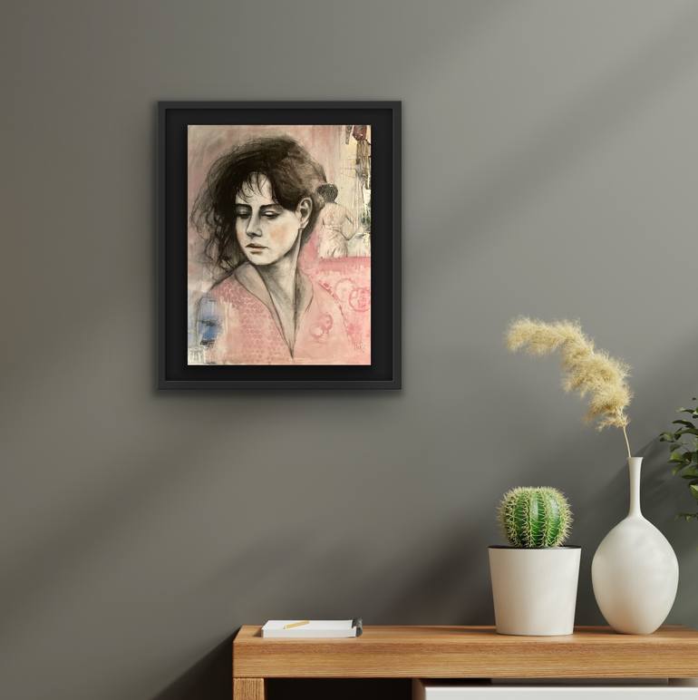 Original Figurative Women Painting by Maria Romano