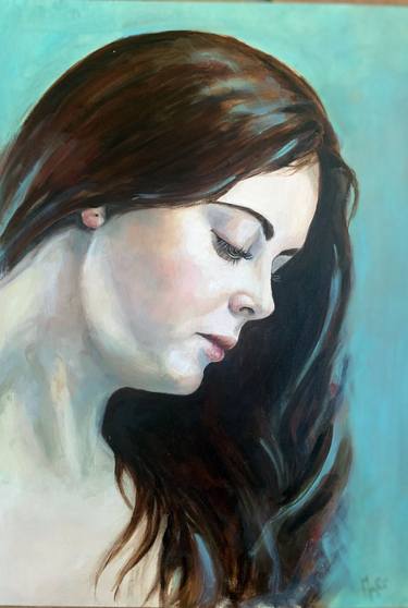 Original Portrait Paintings by Maria Romano