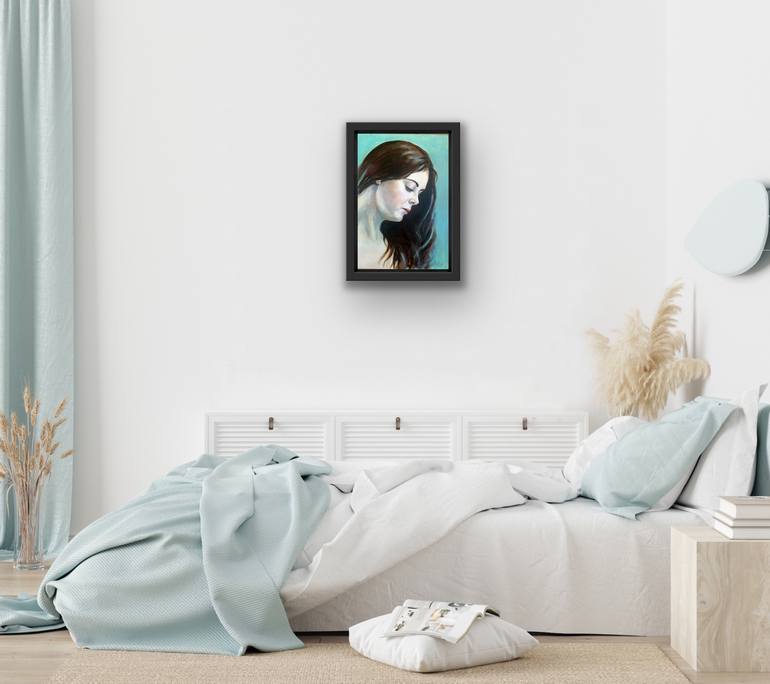 Original Contemporary People Painting by Maria Romano