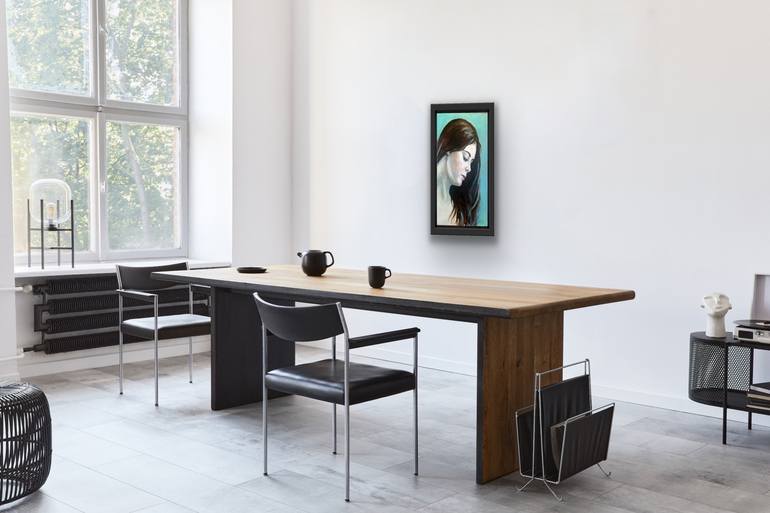 Original Contemporary People Painting by Maria Romano