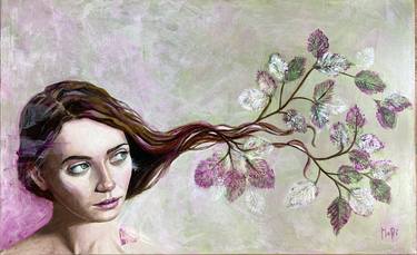 Original Floral Paintings by Maria Romano