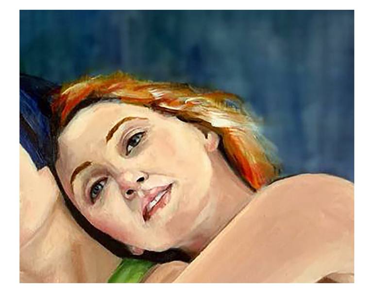 Original Love Painting by Maria Romano