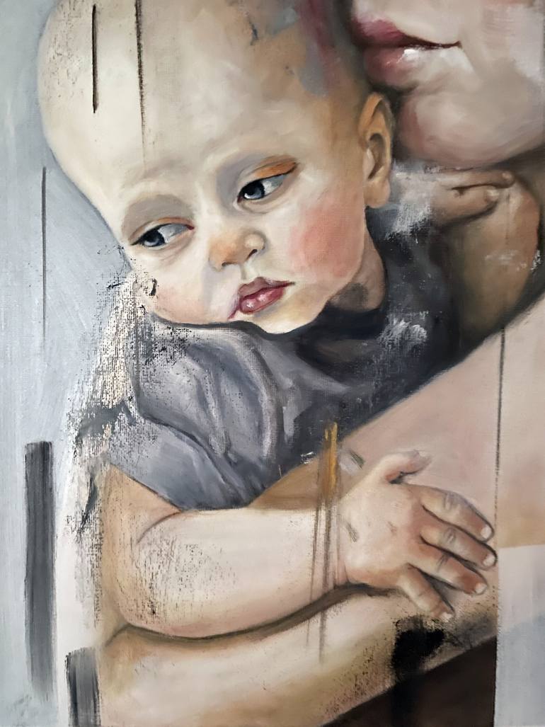 Original Contemporary Religion Painting by Maria Romano