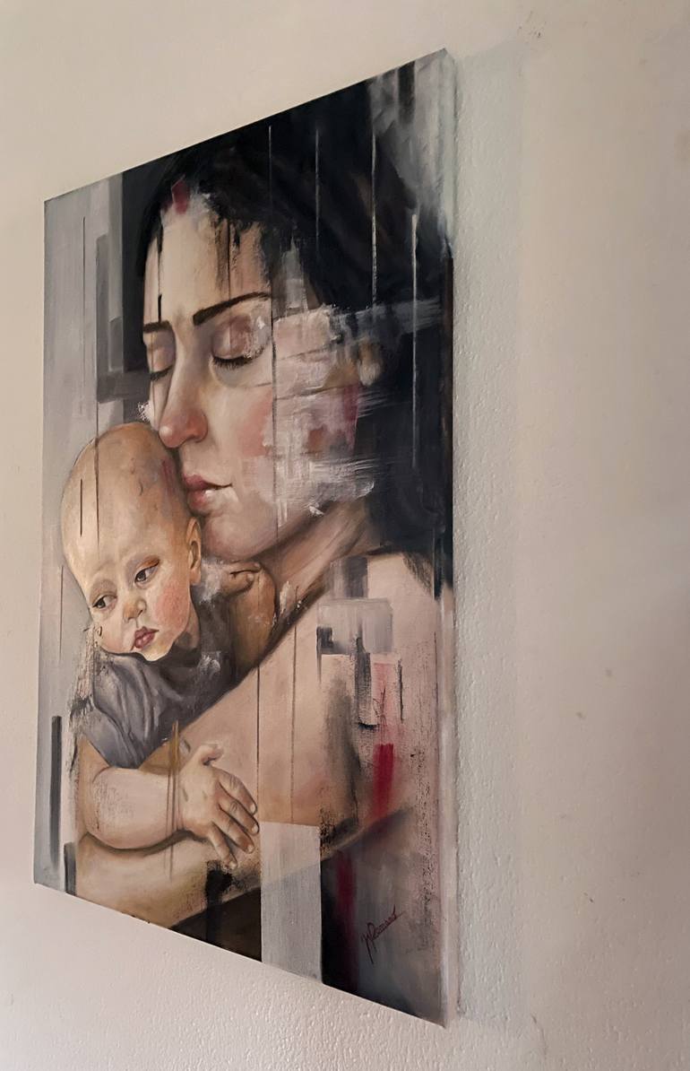 Original Contemporary Religion Painting by Maria Romano