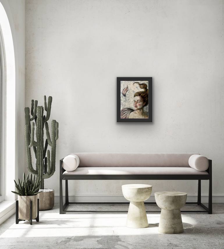 Original Contemporary Religion Painting by Maria Romano