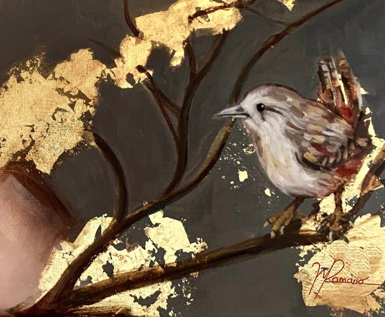 Original Expressionism Women Painting by Maria Romano