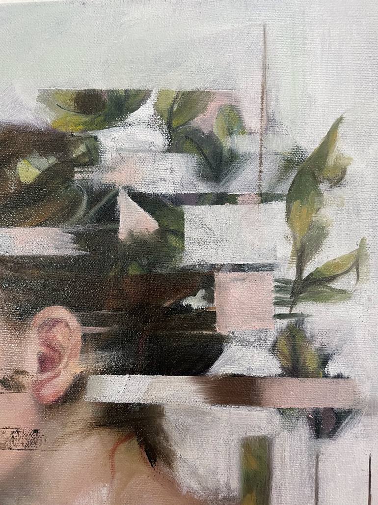 Original Expressionism Floral Painting by Maria Romano