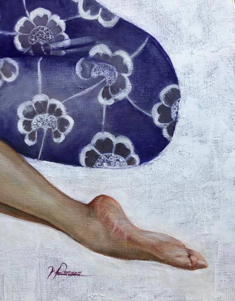 Original Contemporary Women Painting by Maria Romano