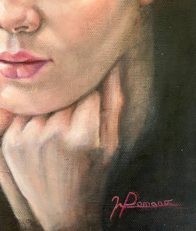 Original Contemporary Floral Painting by Maria Romano