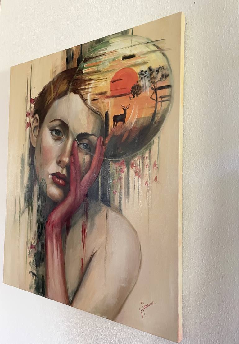 Original Contemporary Landscape Painting by Maria Romano