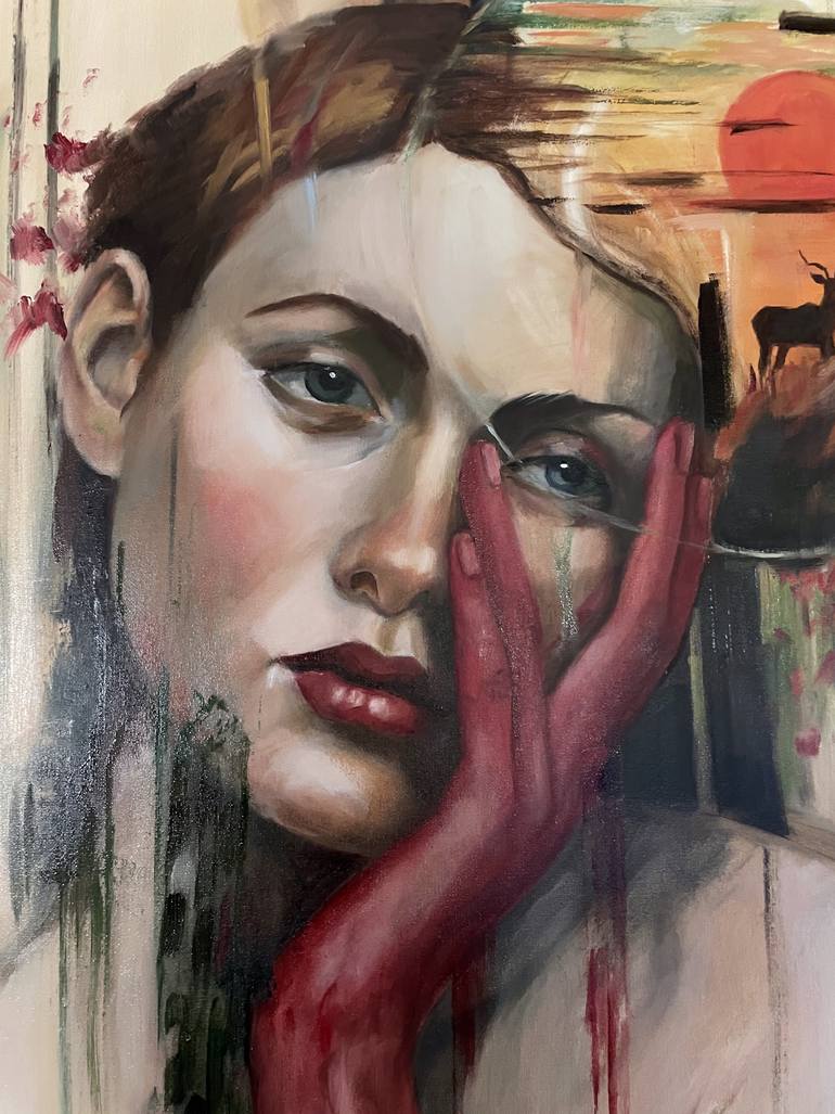 Original Contemporary Landscape Painting by Maria Romano