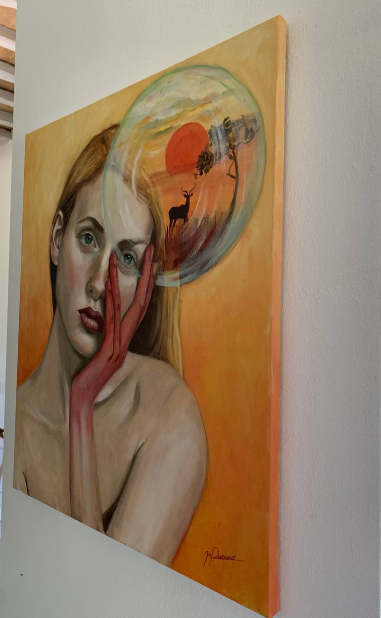 Original Contemporary Landscape Painting by Maria Romano