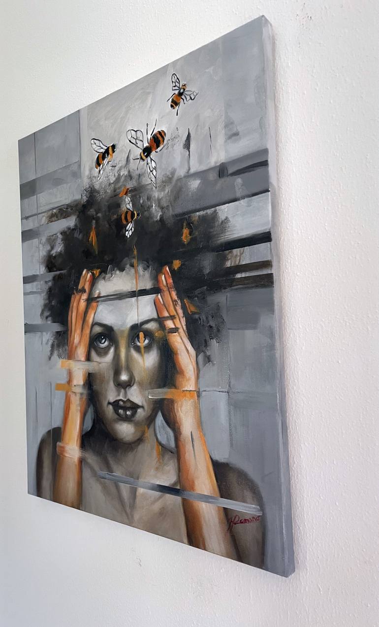 Original Contemporary Women Painting by Maria Romano