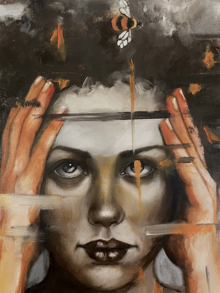 Original Contemporary Women Painting by Maria Romano