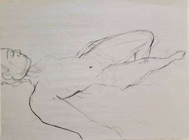 Original Abstract Expressionism Body Drawings by Jasmine Elizabeth