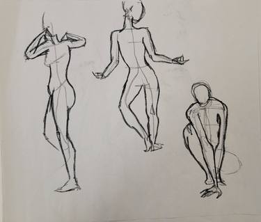 Original Body Drawings by Jasmine Elizabeth