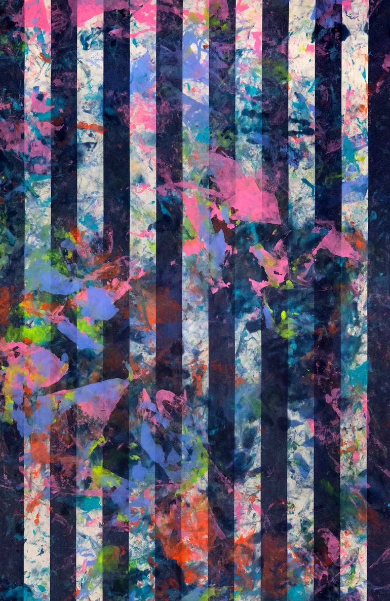 Original Abstract Painting by Alan Urban | Abstract Art on Canvas | Curtain Call 3