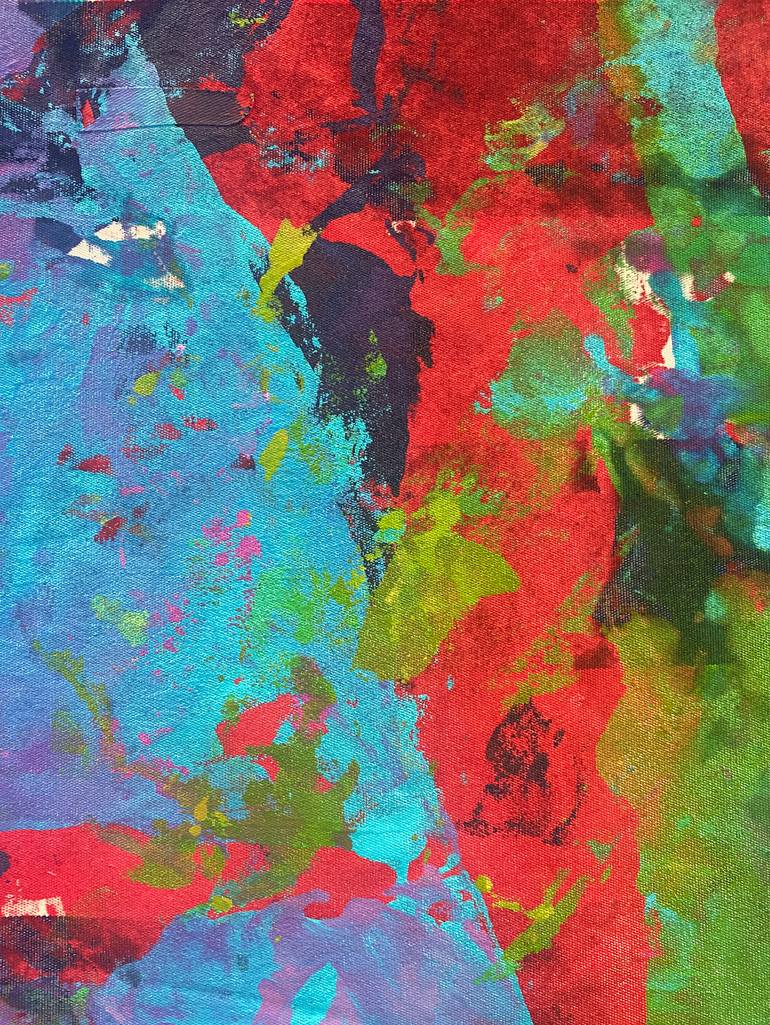 Original Conceptual Abstract Painting by Alan Urban