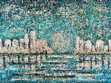 Original Cities Paintings by Rawia Ghandour Zantout