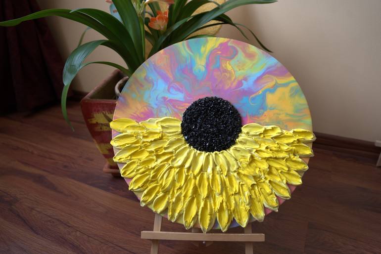 Original Modernism Abstract Painting by Tatjana Lace