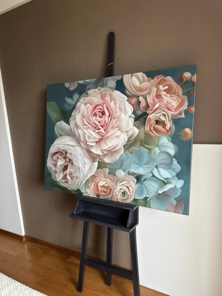 Original Realism Floral Painting by Tanya Golodynska