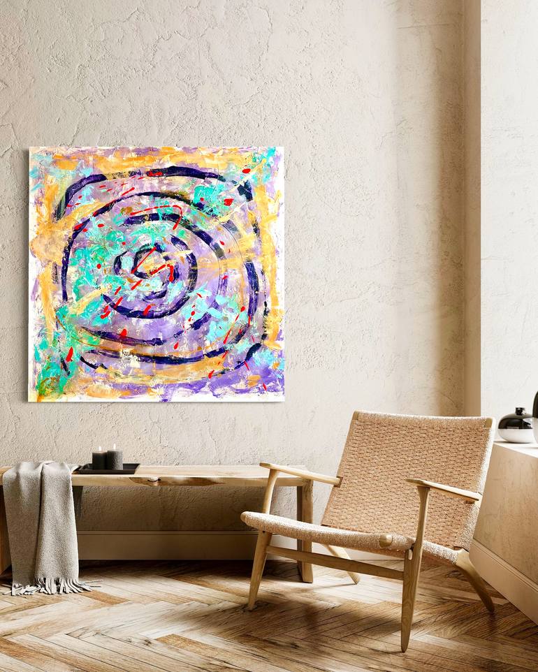 Original Contemporary Abstract Painting by Gloria Darshan