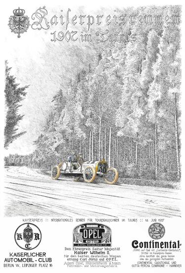 1907 Kaiserpreis-Rennen - Taunus Forest - Opel thumb