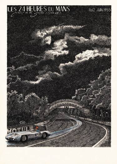 Original Conceptual Car Paintings by Alex Book