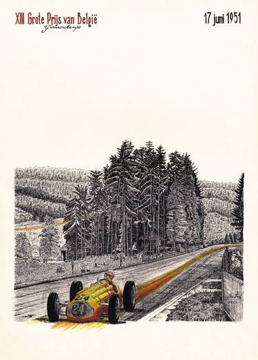 Print of Conceptual Automobile Drawings by Alex Book