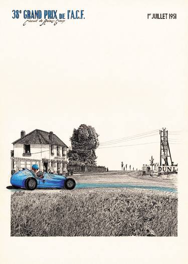 Print of Conceptual Car Paintings by Alex Book