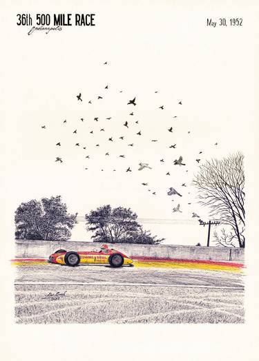 Print of Conceptual Automobile Drawings by Alex Book