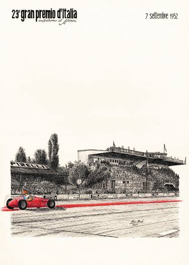 1952 Italian Grand Prix – José Froilan González Maserati A6GCM thumb
