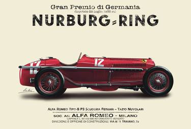 1935 Alfa Romeo P3 - Tazio Nuvolari thumb