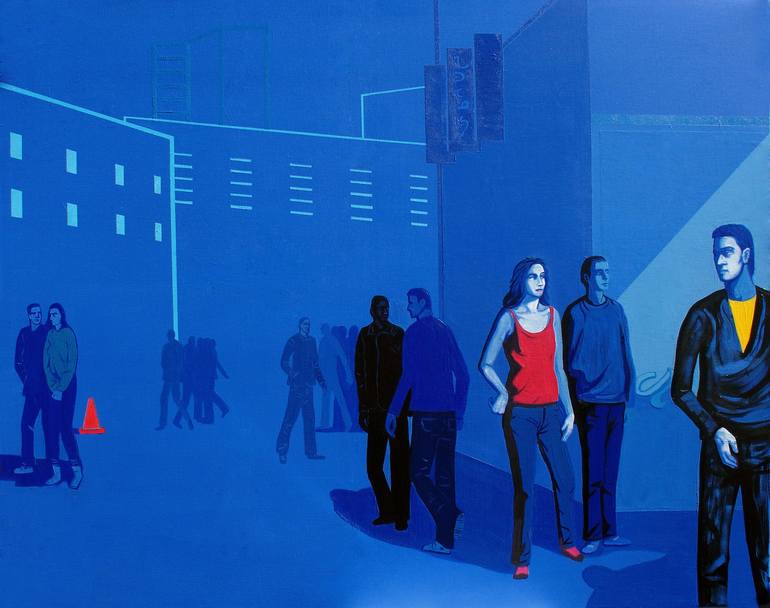 Print of Expressionism Cities Paintings by Nubia Ozzi