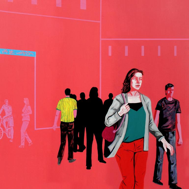 Print of Contemporary Cities Paintings by Nubia Ozzi