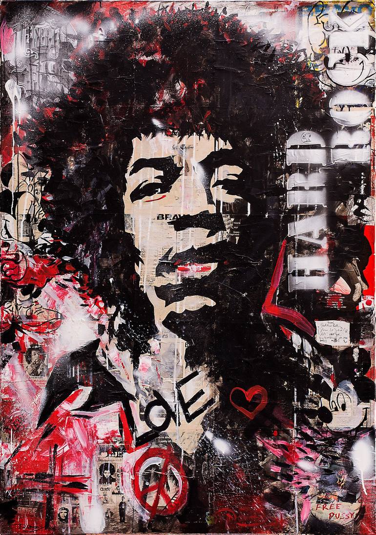 Original Expressionism Music Paintings by Inga Mihailovic
