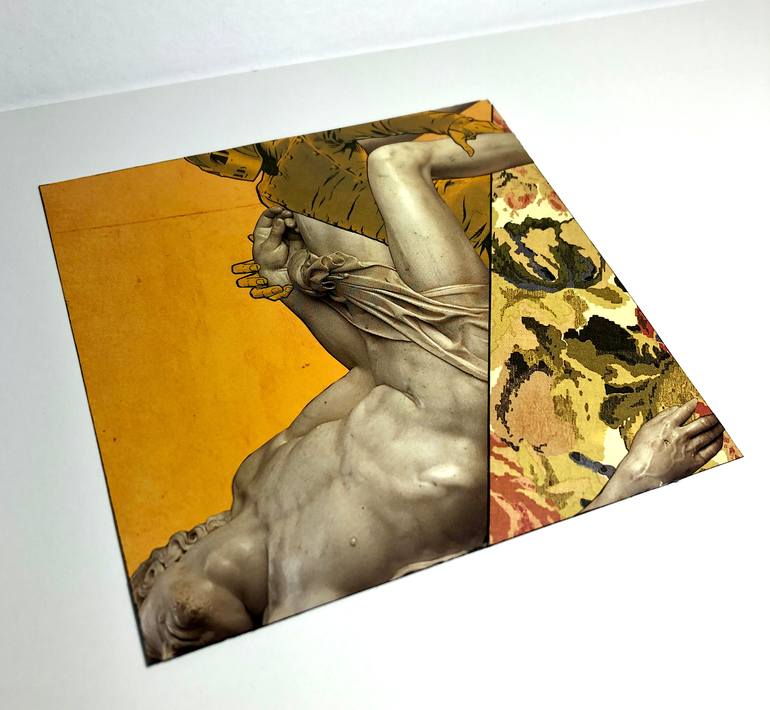 Original Contemporary Comics Collage by David Lavine