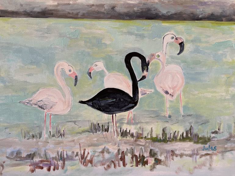 Flamingo print – Art.Jules