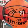 Signed basketball