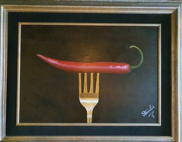 Original Realism Food Painting by Piotr Starzecki