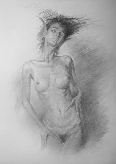 Original Nude Drawings by eagle zac