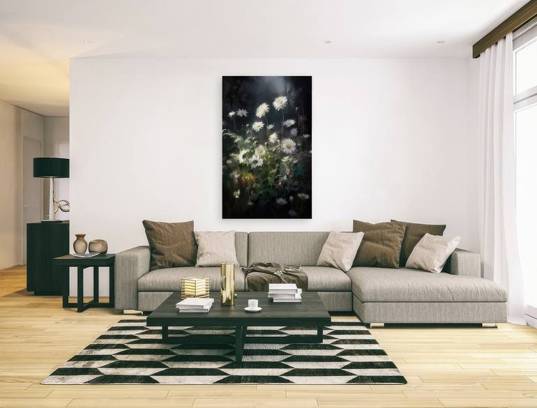 Wild chamomile Painting by Alexandr Kharitonov | Saatchi Art