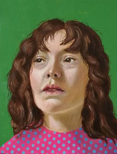 Original Figurative Portrait Paintings by Elke Thiebaut